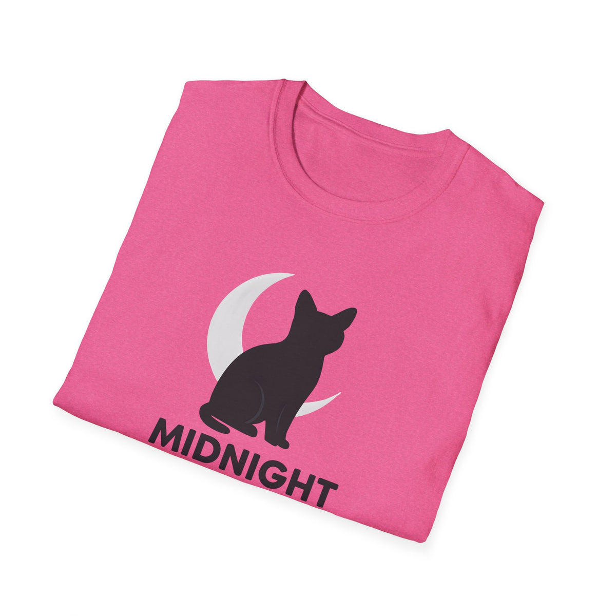 Moonlit Cat Silhouette T-Shirt