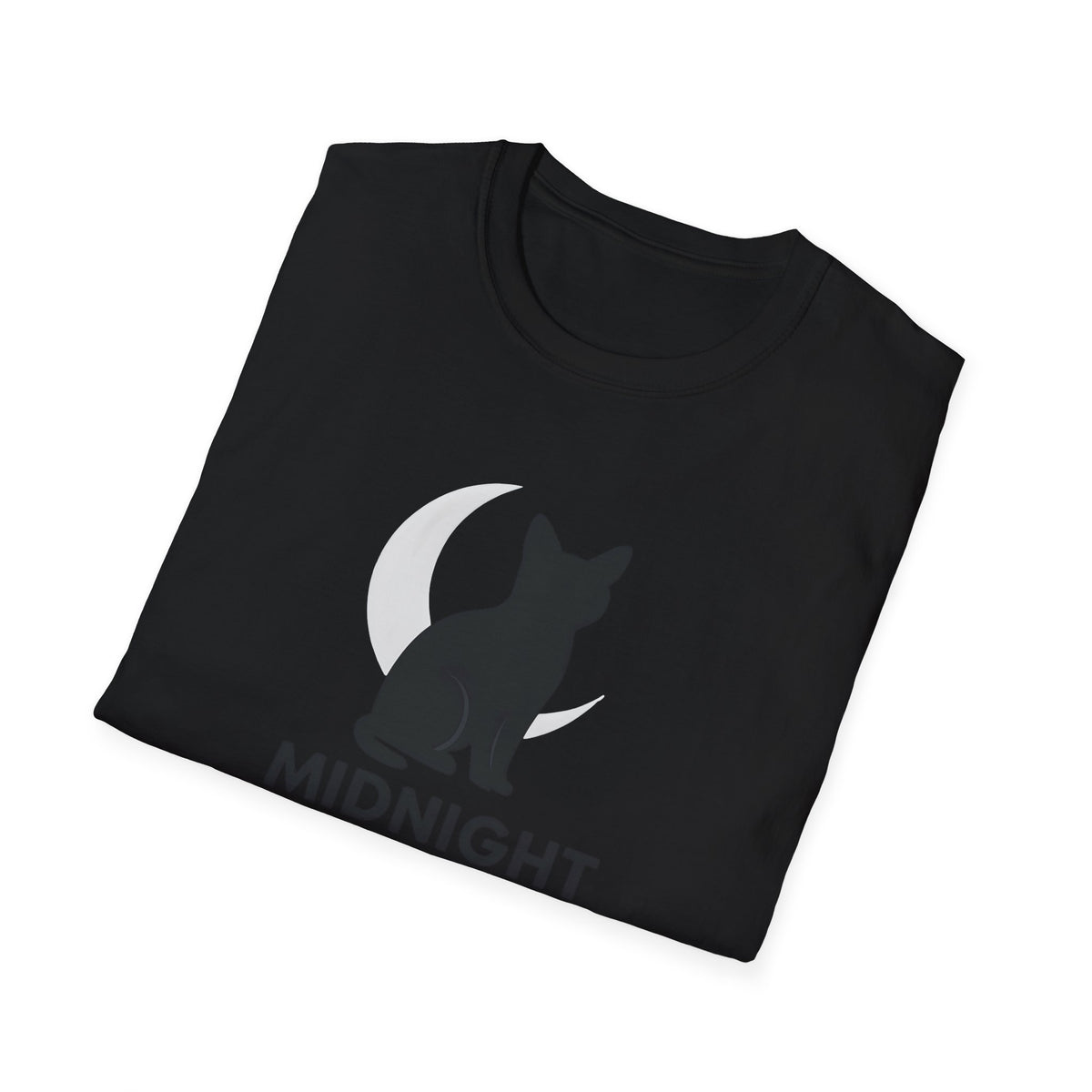 Moonlit Cat Silhouette T-Shirt