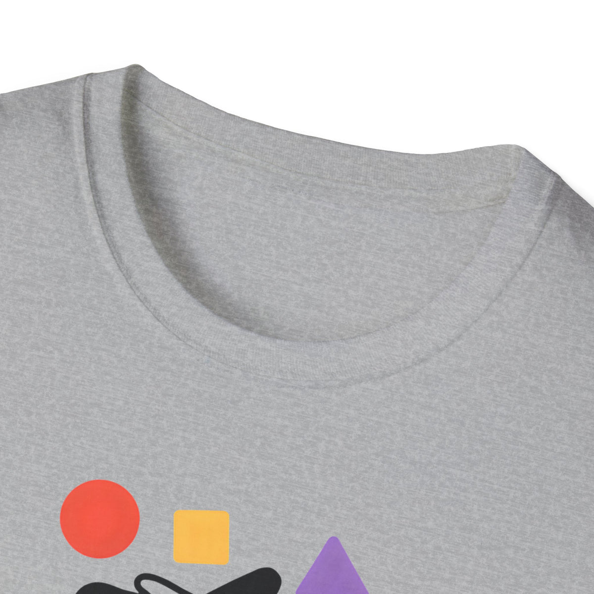 Unicorn with colorful shapes T-Shirt