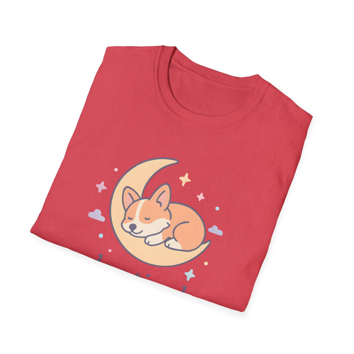 Sleeping Dog on Moon T-Shirt