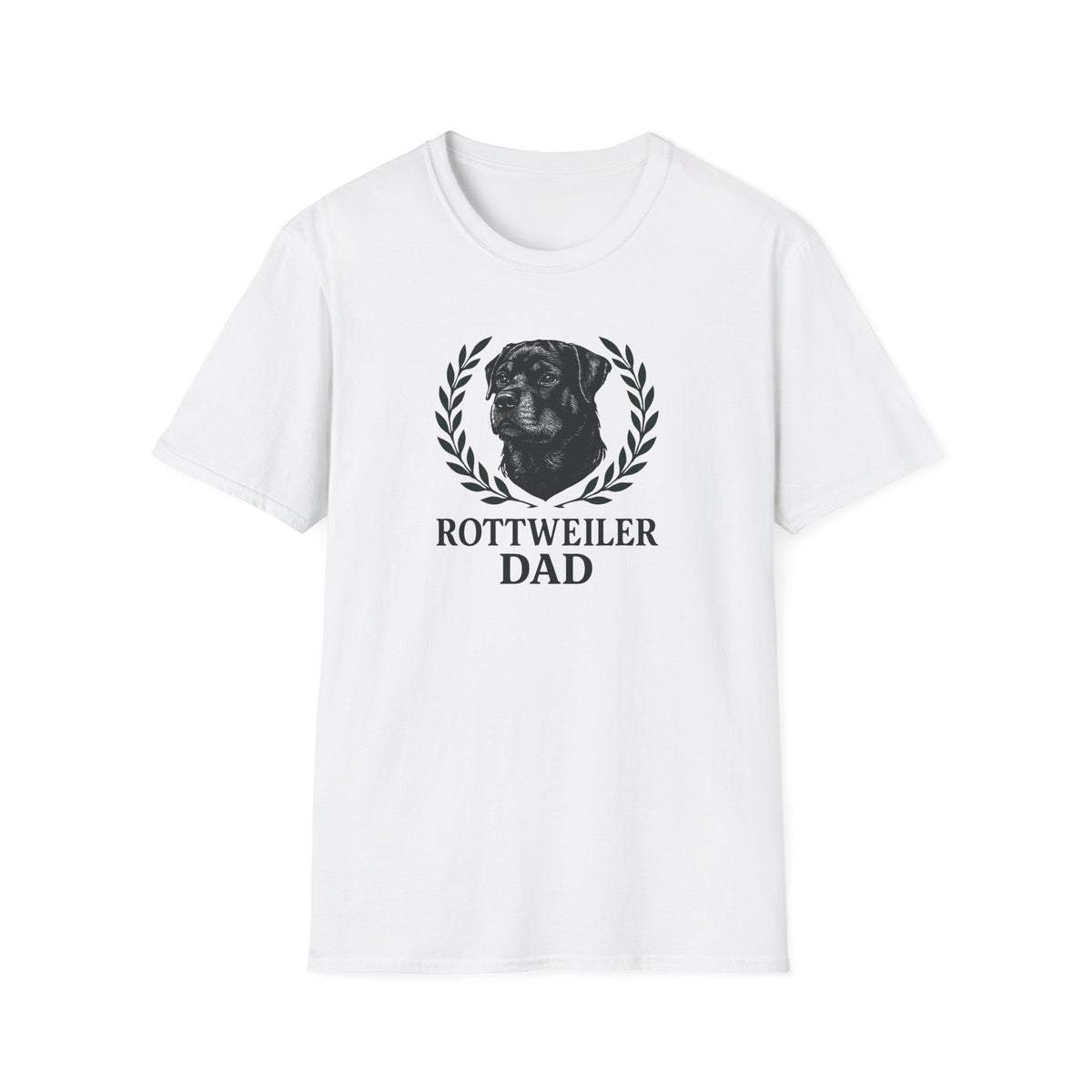Rottweiler Dad Logo T-Shirt
