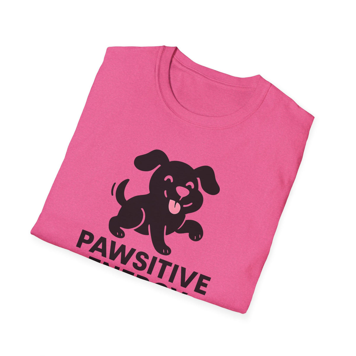 Pink curved shape T-Shirt