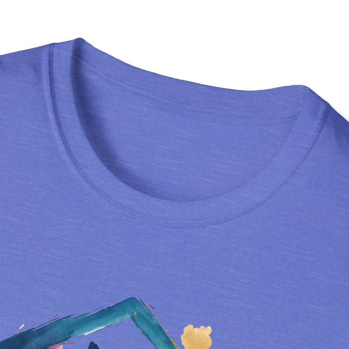 Watercolor Cat Inside House T-Shirt