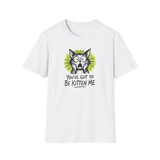 Shocked Kitten Expression T-Shirt