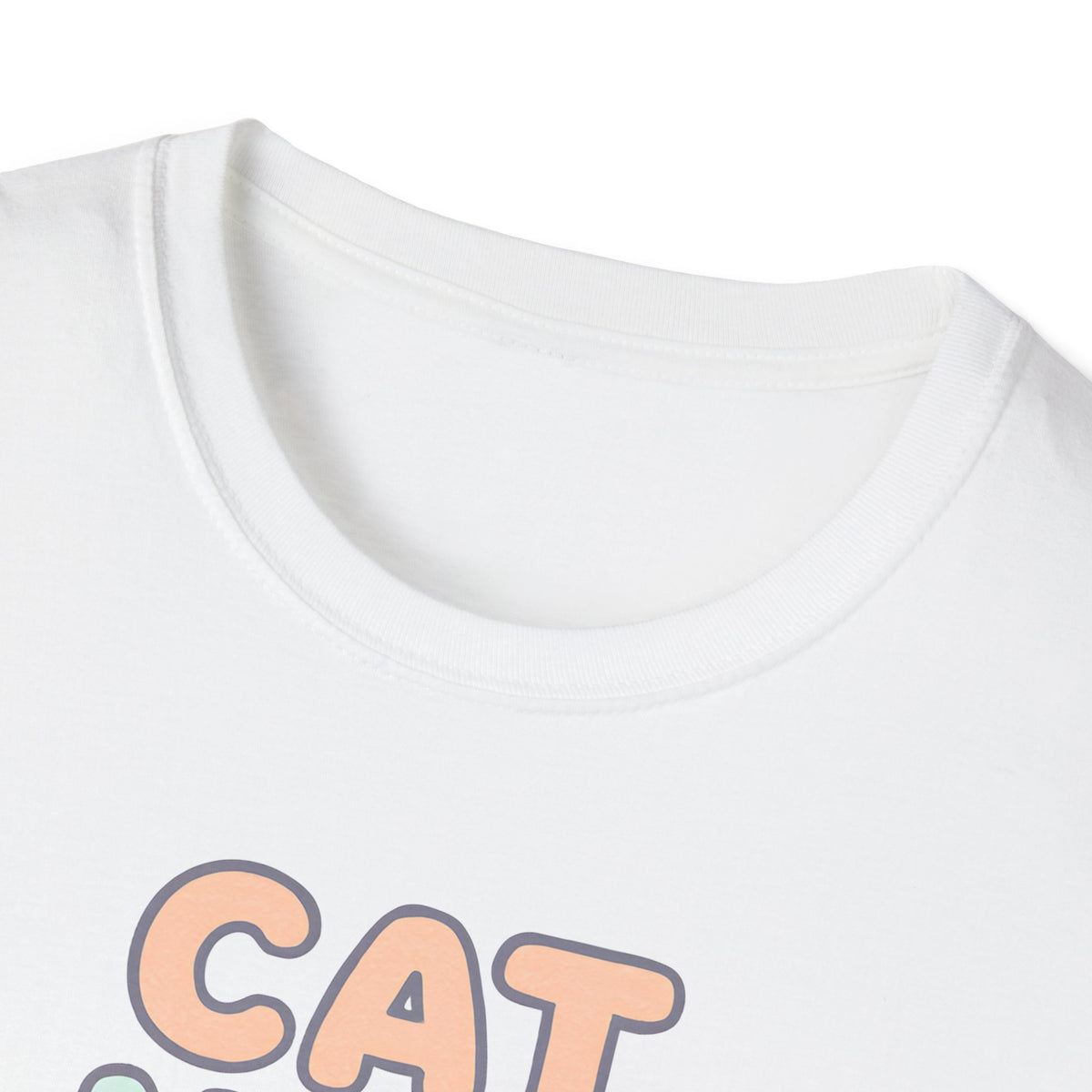 Cat Mom with Heart T-Shirt