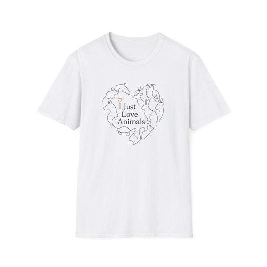 I Just Love Animals T-Shirt