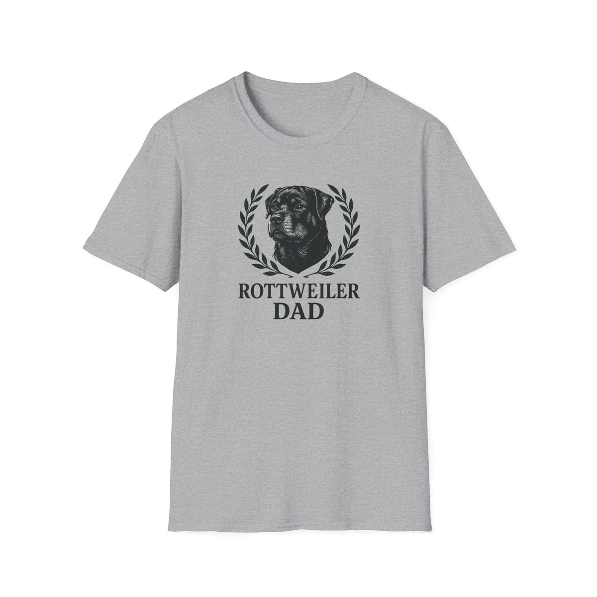 Rottweiler Dad Logo T-Shirt