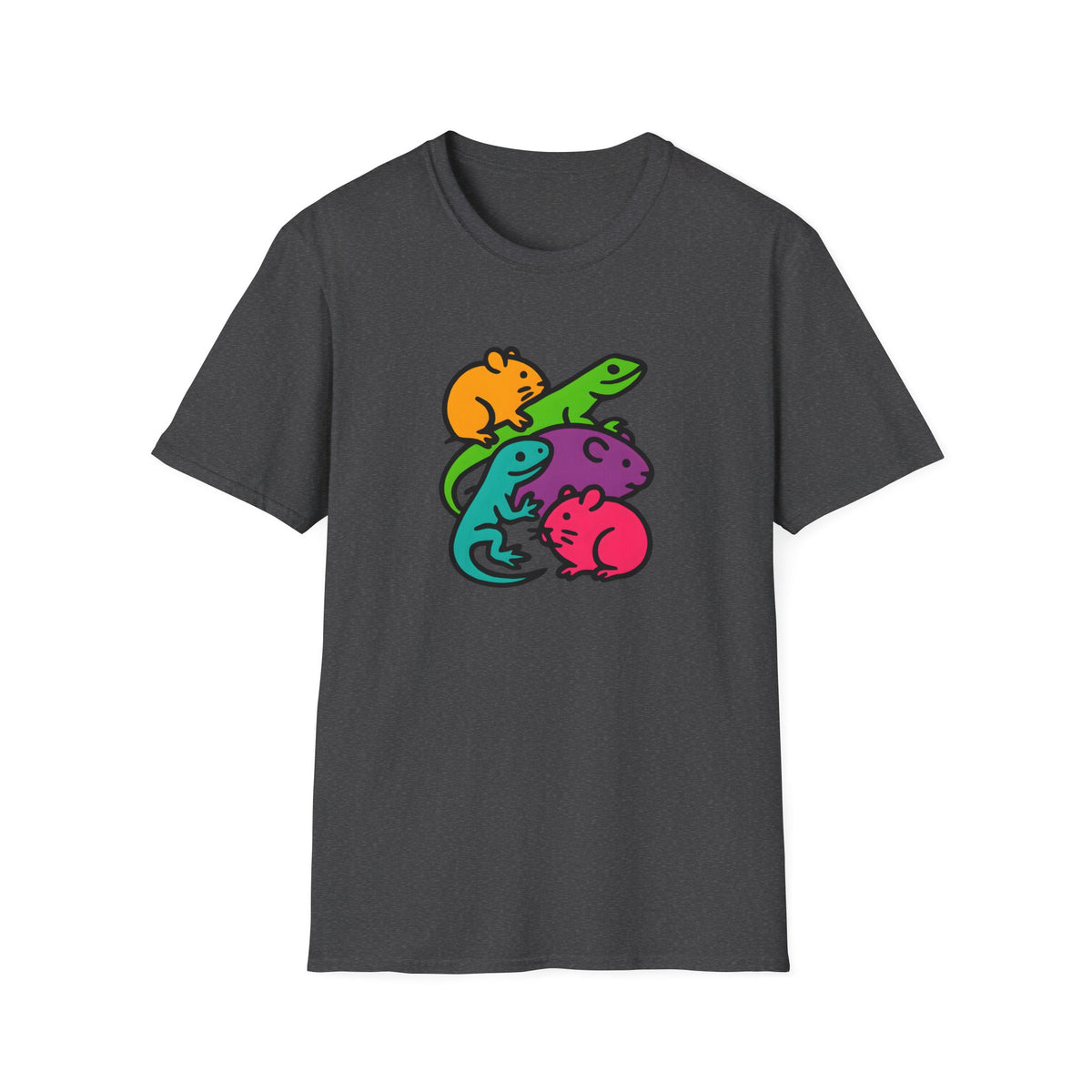 Colorful animal silhouettes T-Shirt