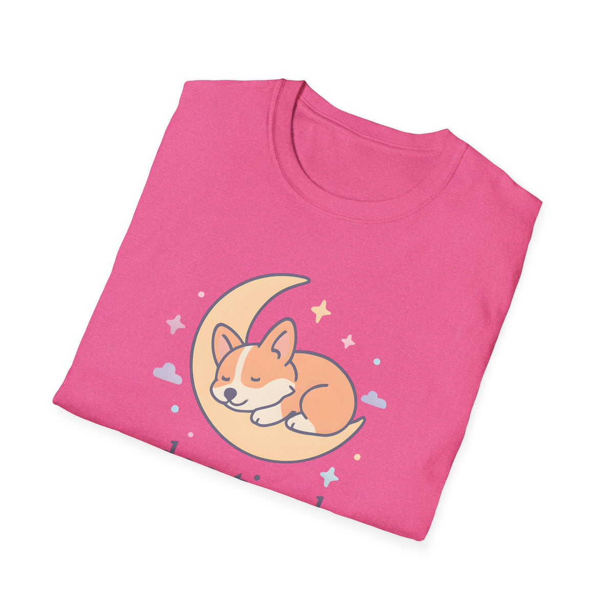 Sleeping Dog on Moon T-Shirt