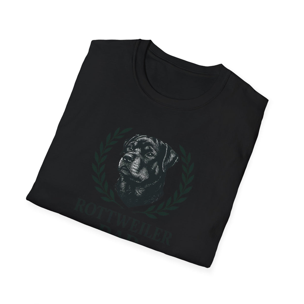 Rottweiler Dad Logo T-Shirt