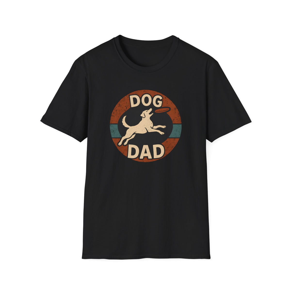 Dog Dad Badge T-Shirt