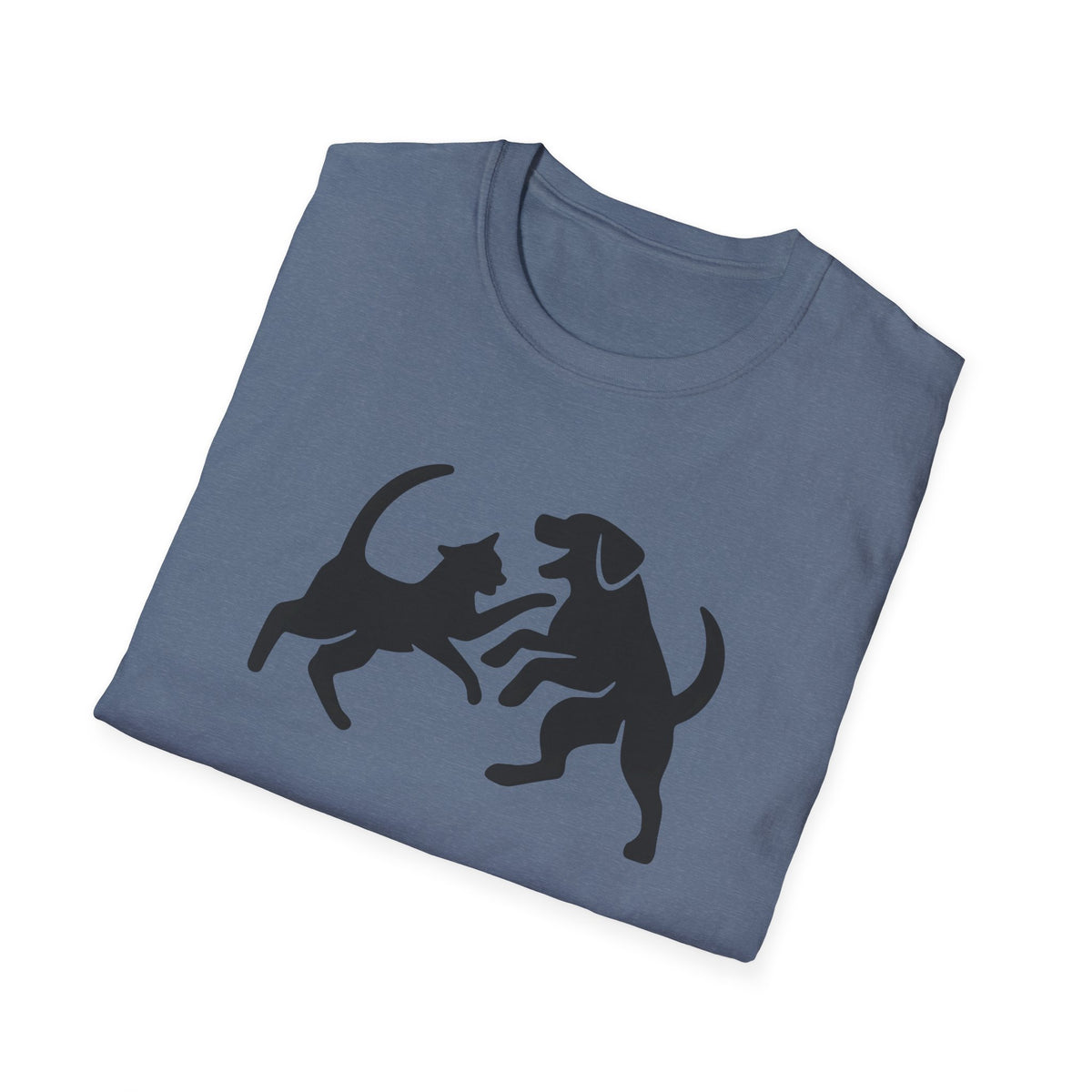 Cat and dog fight T-Shirt