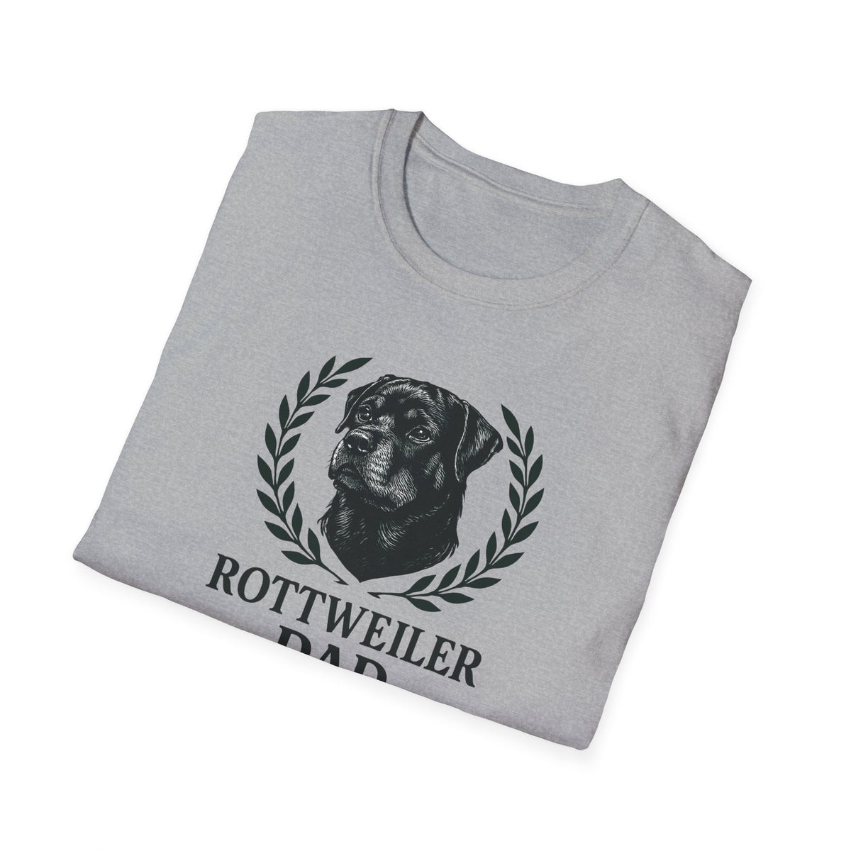 Rottweiler Dad Logo T-Shirt