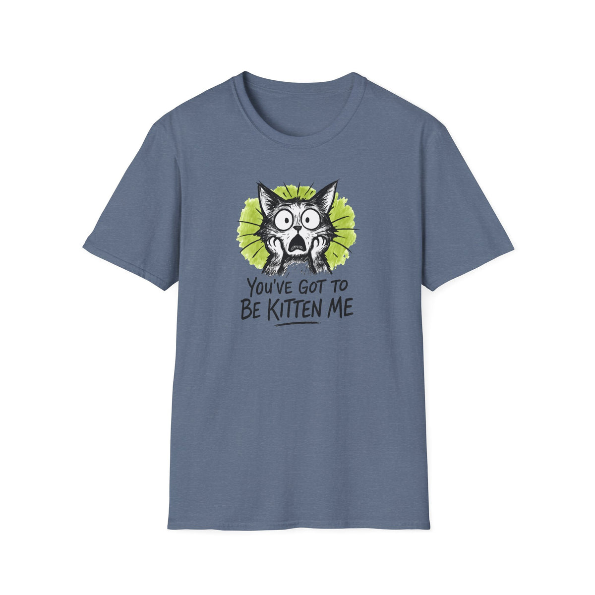 Shocked Kitten Expression T-Shirt
