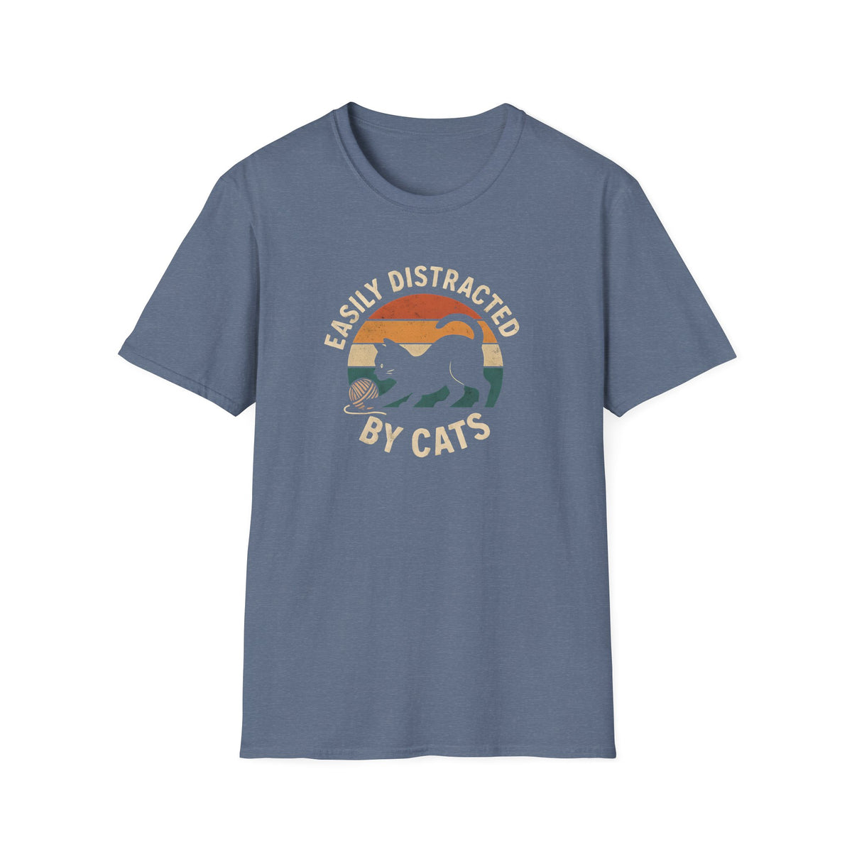 Easily Distracted by Cats T-Shirt
