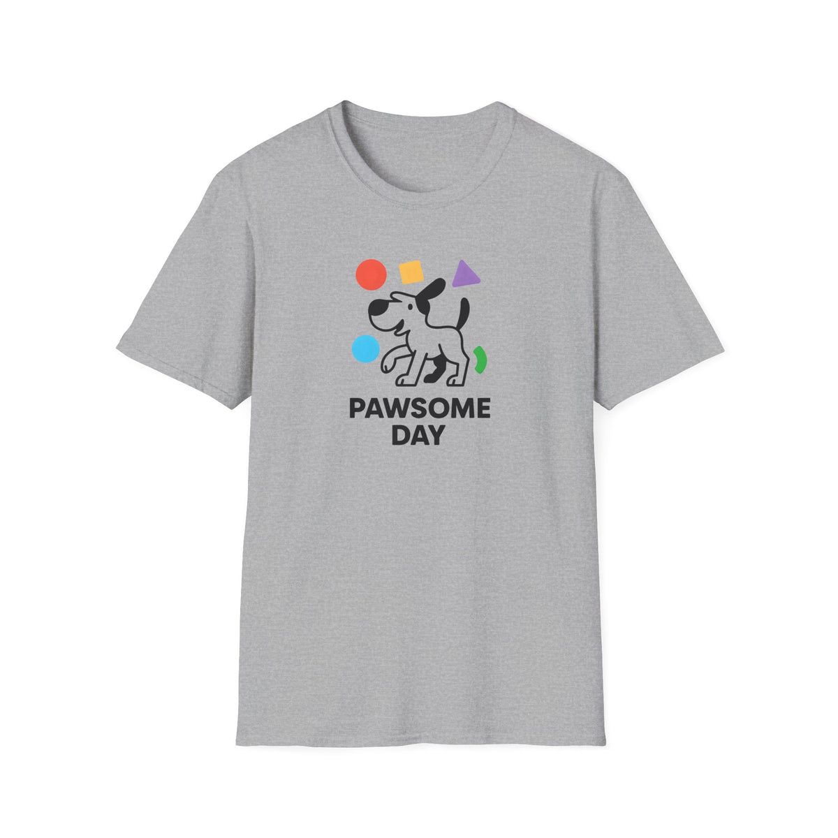 Unicorn with colorful shapes T-Shirt