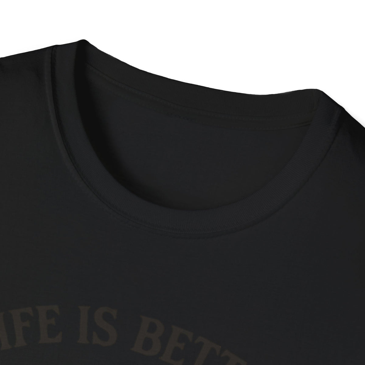 Cat With Slogan T-Shirt