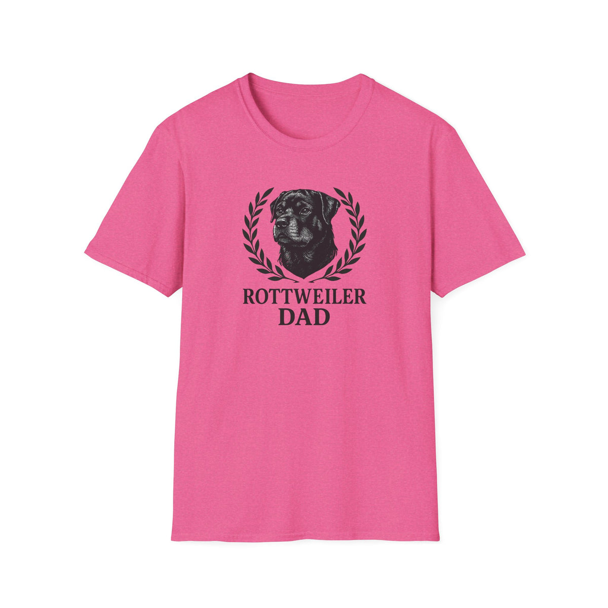 Rottweiler Dad Logo T-Shirt