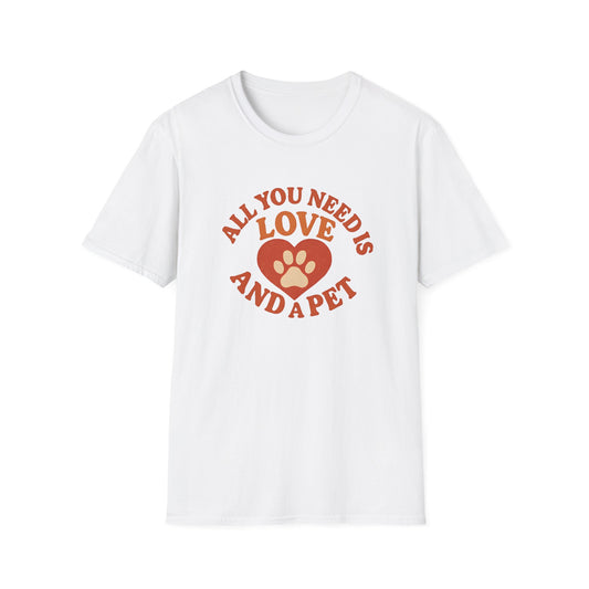 Love and a Pet T-Shirt