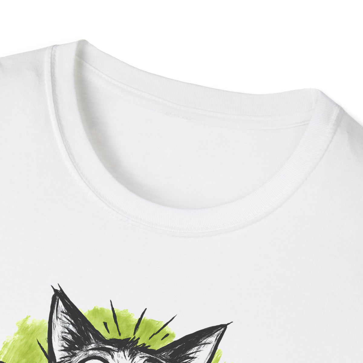 Shocked Kitten Expression T-Shirt