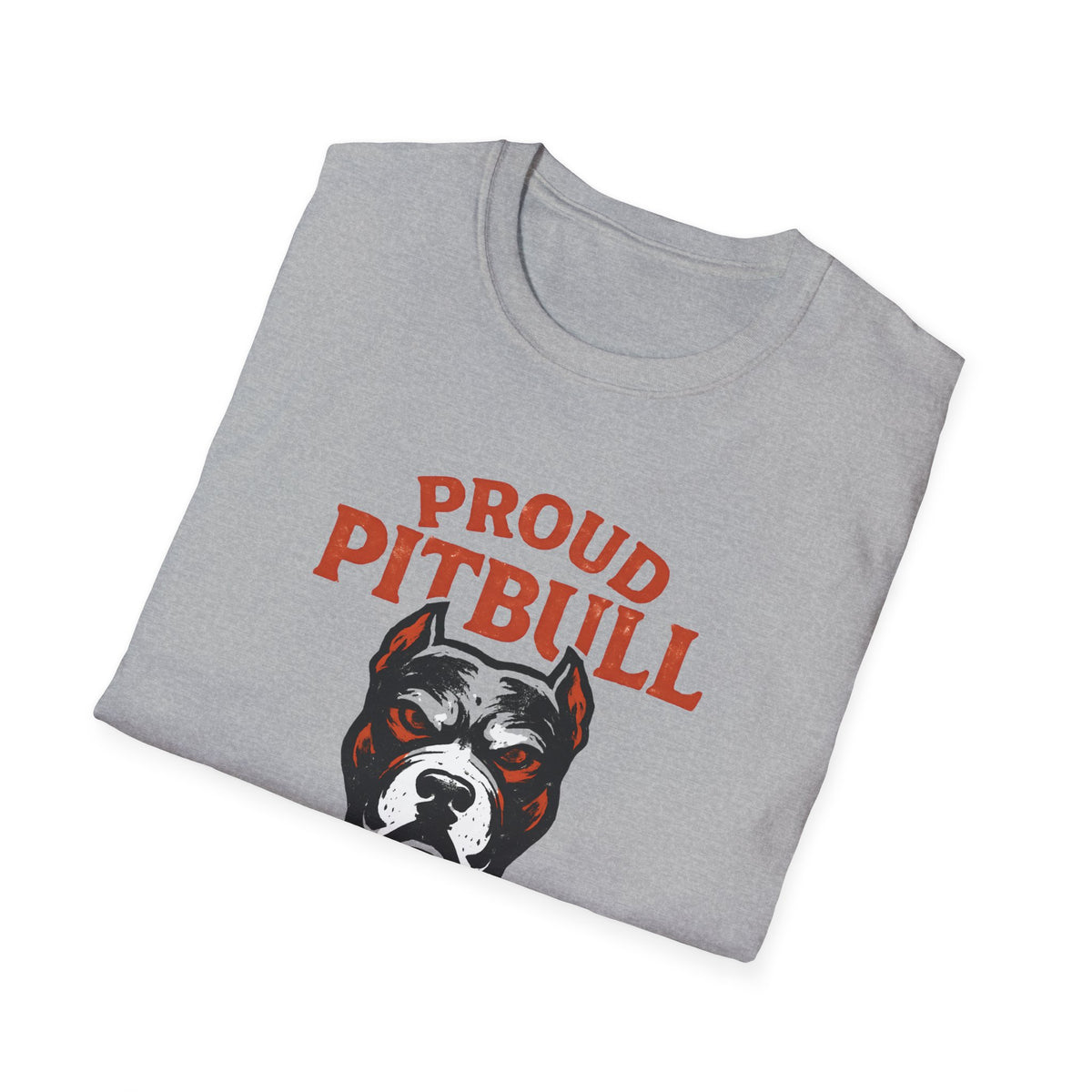 Proud Pitbull Mom T-Shirt