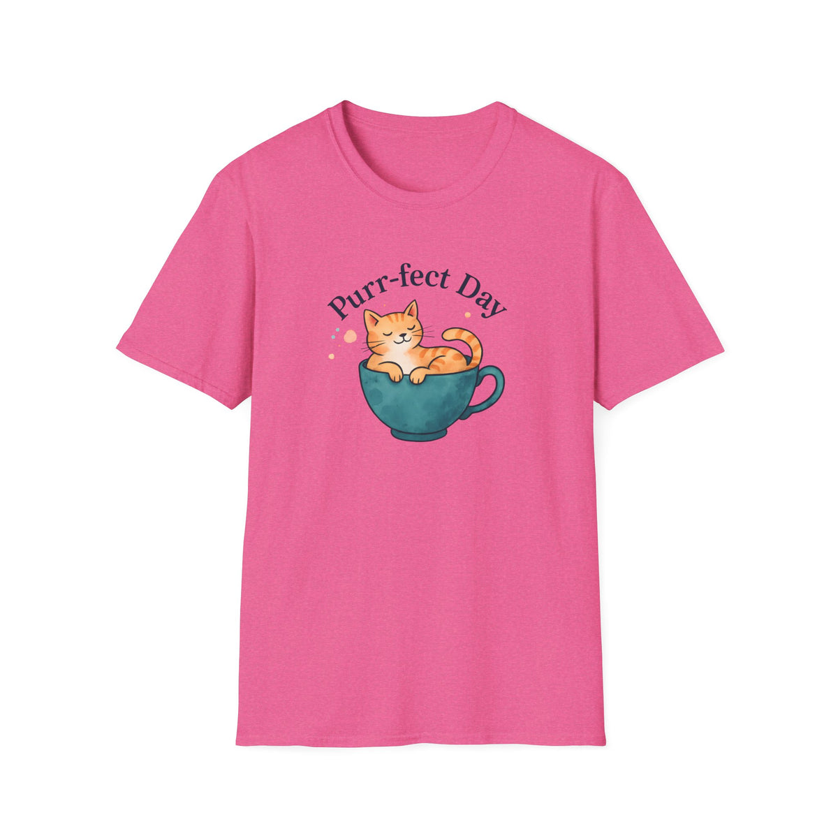 Cat in Teacup T-Shirt