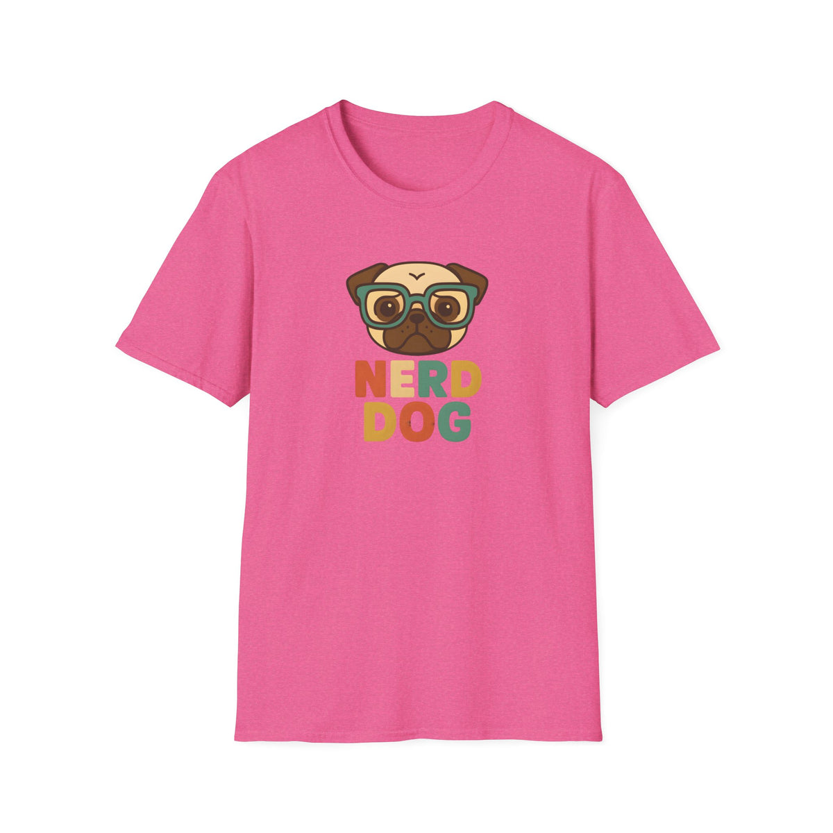 Nerdy Dog Logo T-Shirt