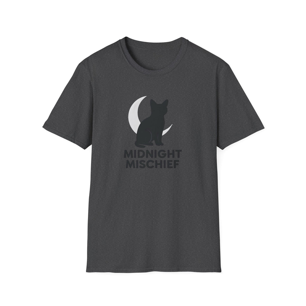 Moonlit Cat Silhouette T-Shirt