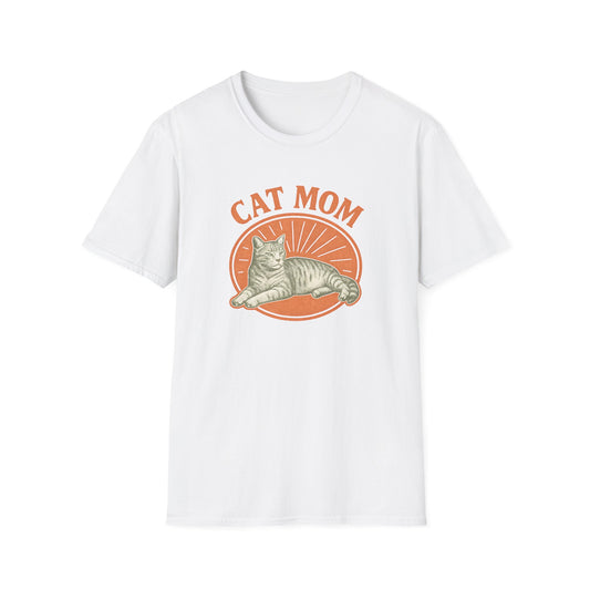 Cat Mom Logo T-Shirt