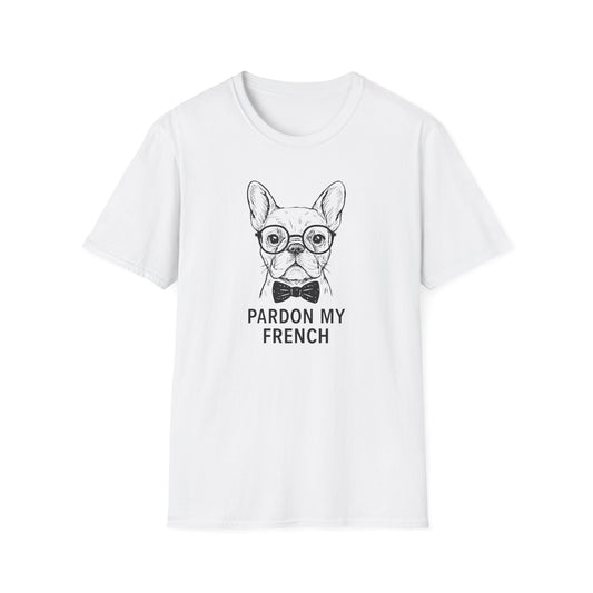 French Bulldog with Glasses T-Shirt