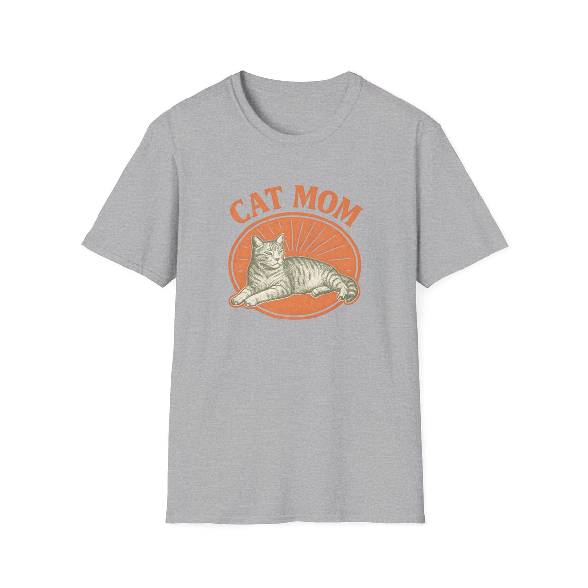 Cat Mom Logo T-Shirt