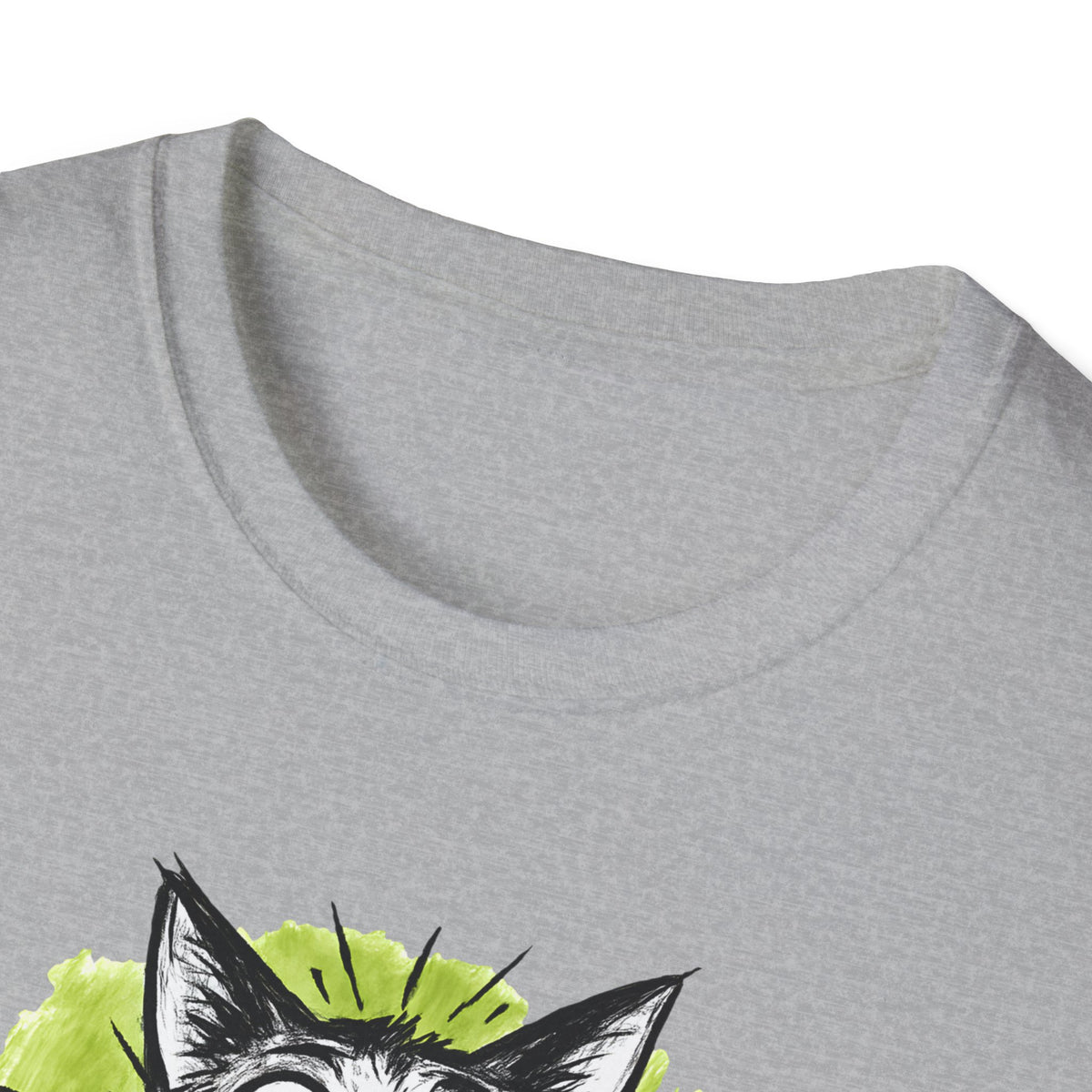 Shocked Kitten Expression T-Shirt