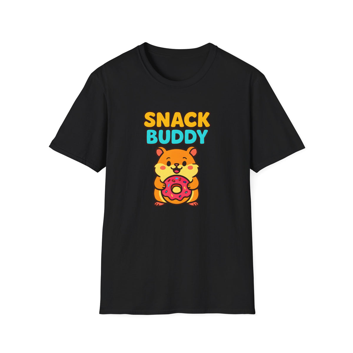Snack Buddy Donut Hamster T-Shirt