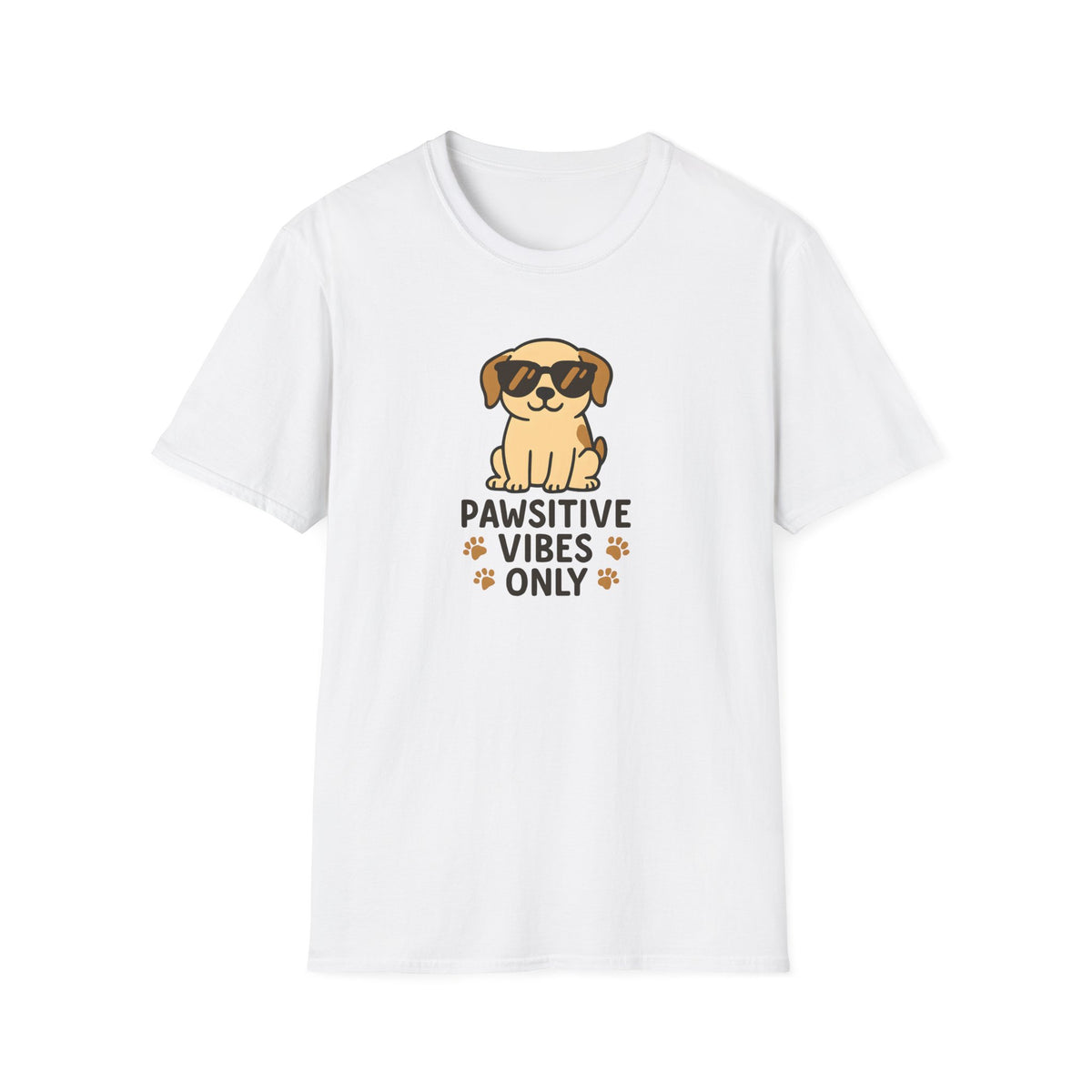 Pawsitive Vibes Only T-Shirt