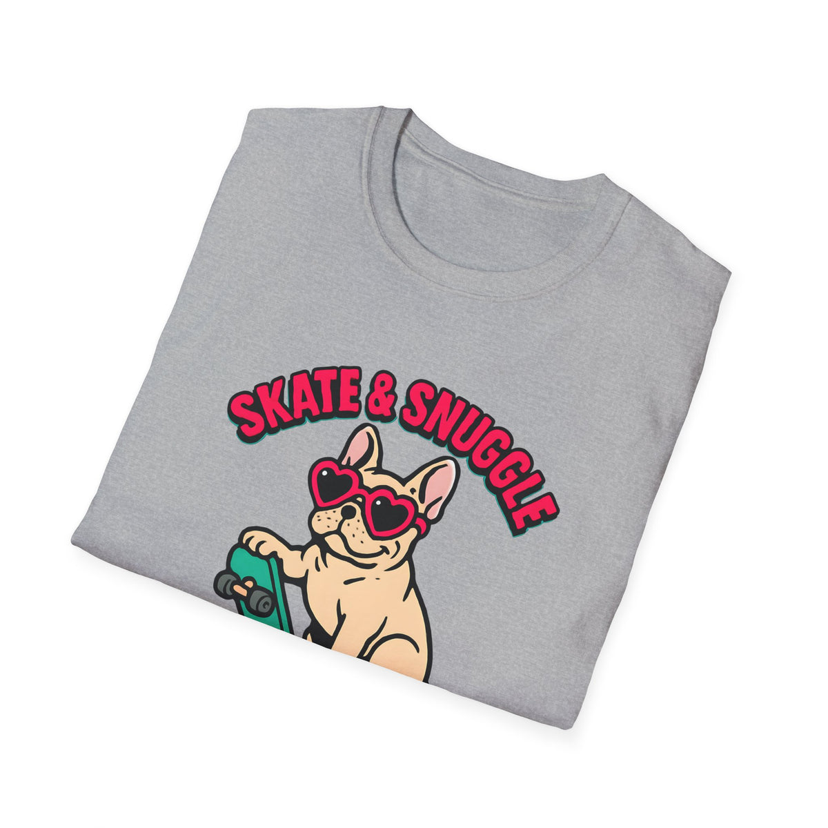 Skate and Snuggle Pup T-Shirt