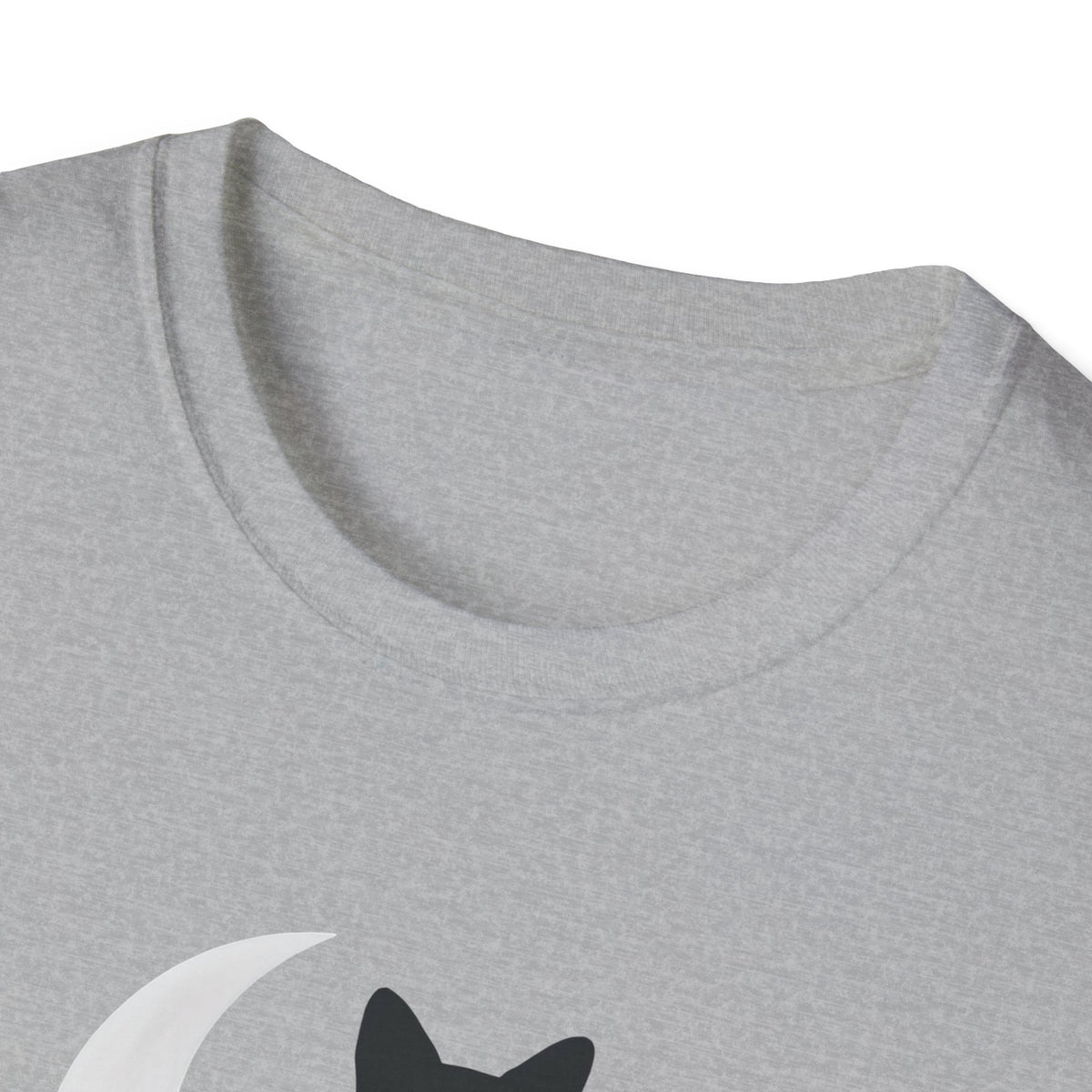 Moonlit Cat Silhouette T-Shirt