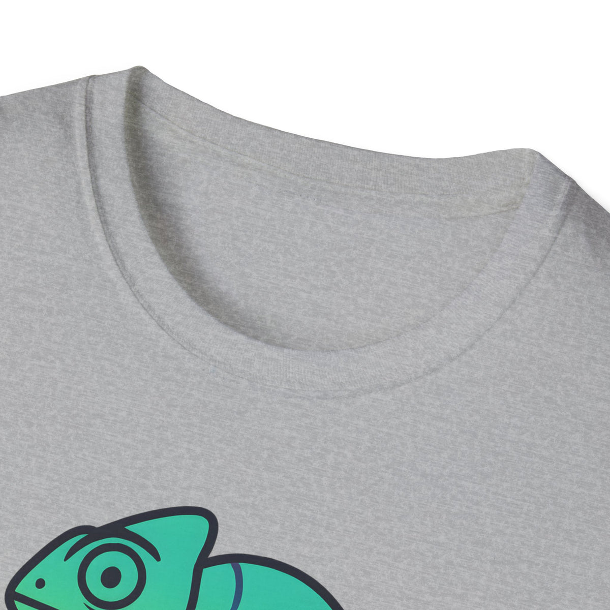 Rainbow Chameleon Logo T-Shirt