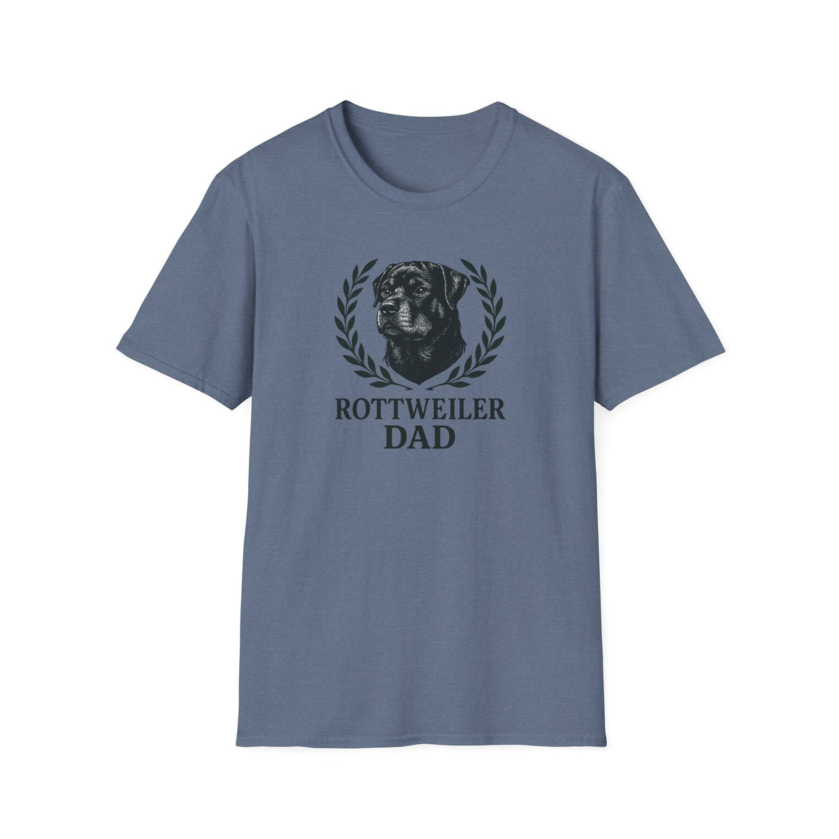 Rottweiler Dad Logo T-Shirt