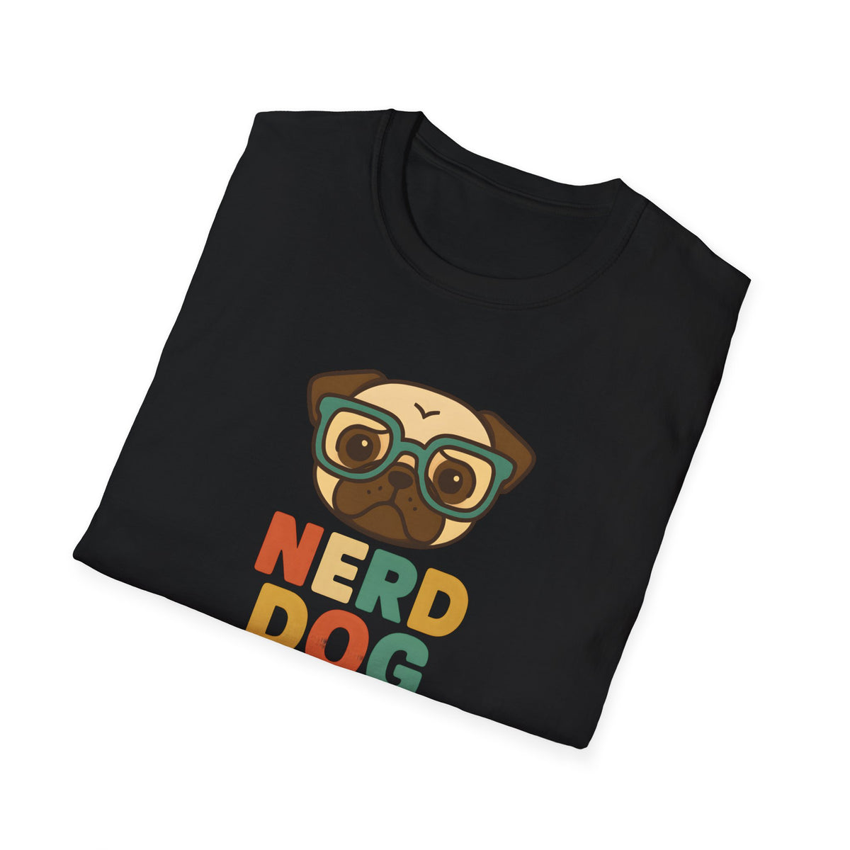 Nerdy Dog Logo T-Shirt