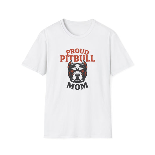 Proud Pitbull Mom T-Shirt