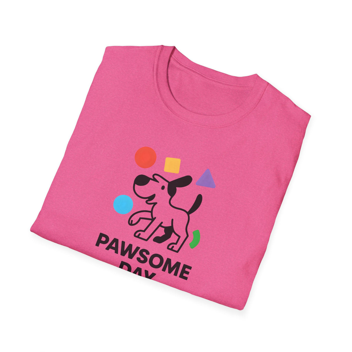 Unicorn with colorful shapes T-Shirt
